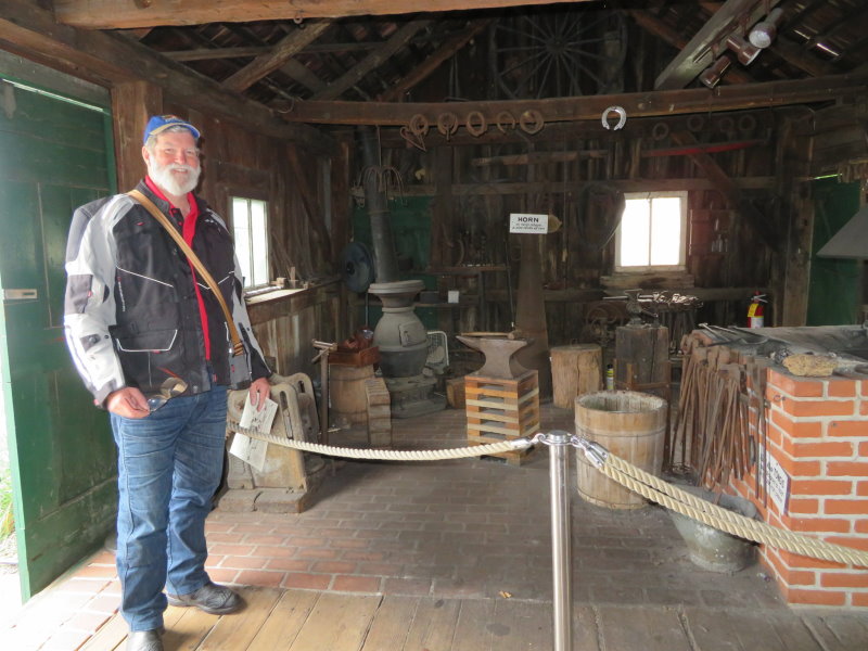Blacksmiths shop at the Amish Farm